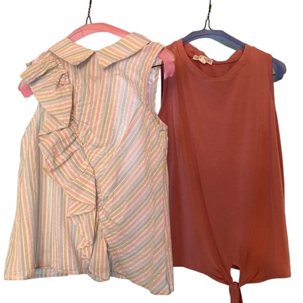 Girls size 7/8 tank tops